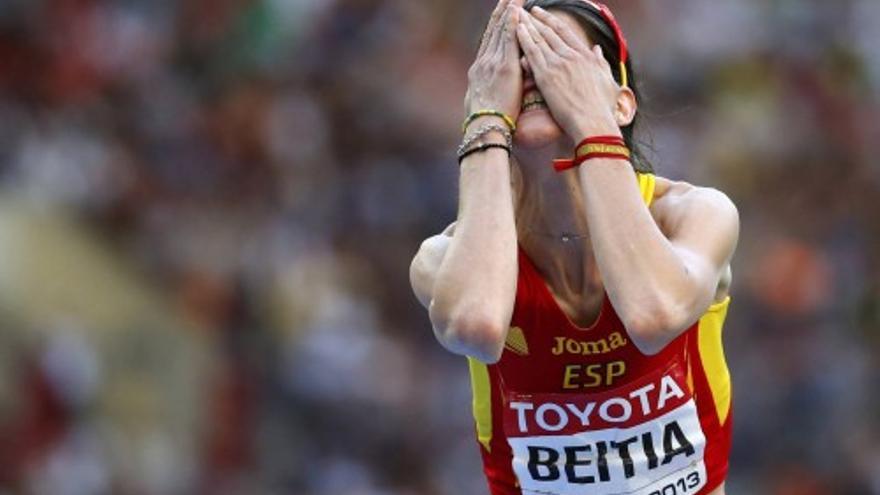 Ruth Beitia gana la medalla de bronce