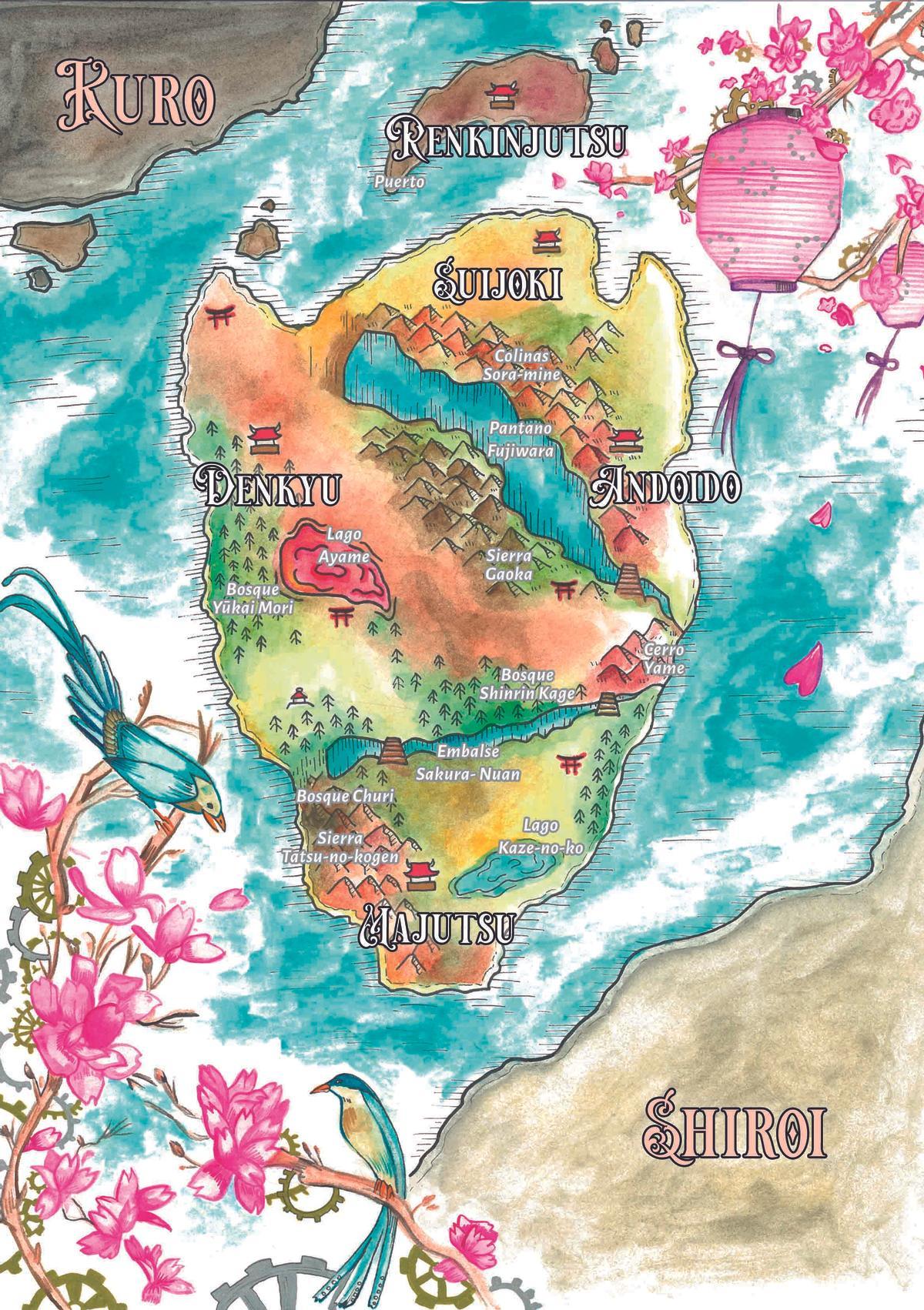 Mapa de Tora.
