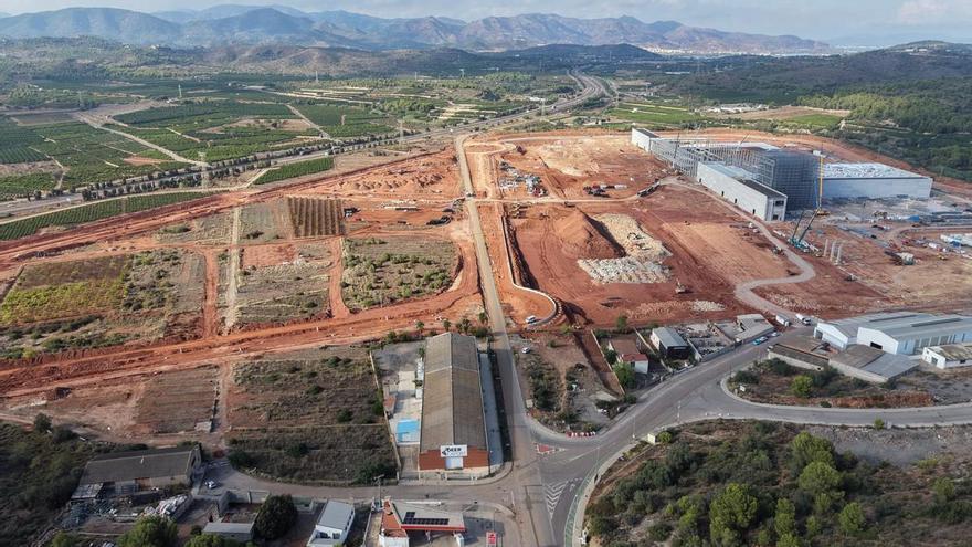 Vídeo: Las obras del polígono Barranc de Talavera de Almenara, a vista de pájaro
