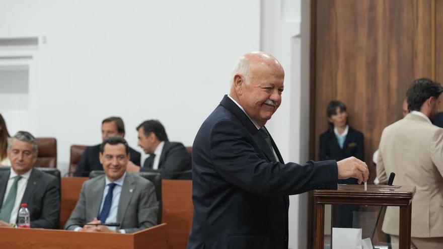 Jesús Aguirre repetirá como presidente del Parlamento de And