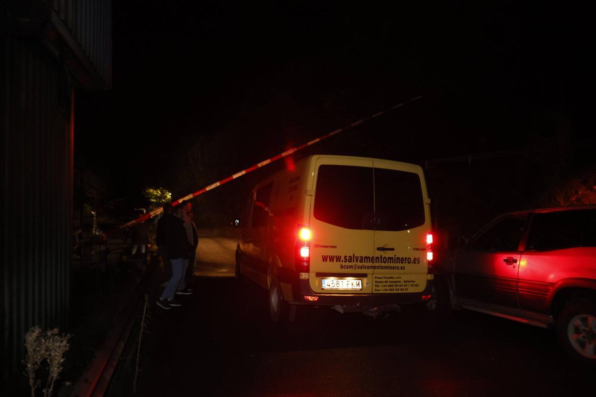 El rescate de dos mineros tras el derrumbe de una mina, en imágenes
