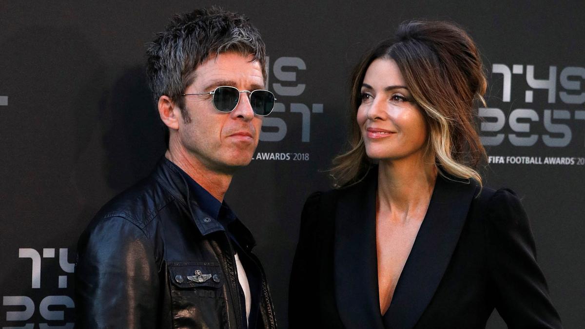 Una imagen de archivo de Noel Gallagher y Sara MacDonald.