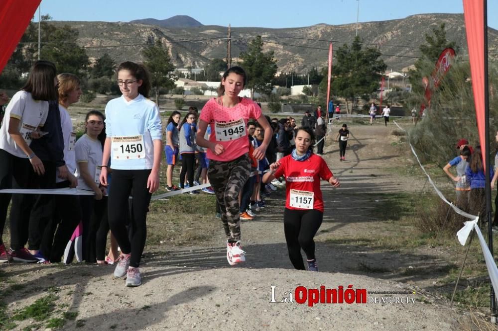 Final Regional Escolar de Cross de Campo a través