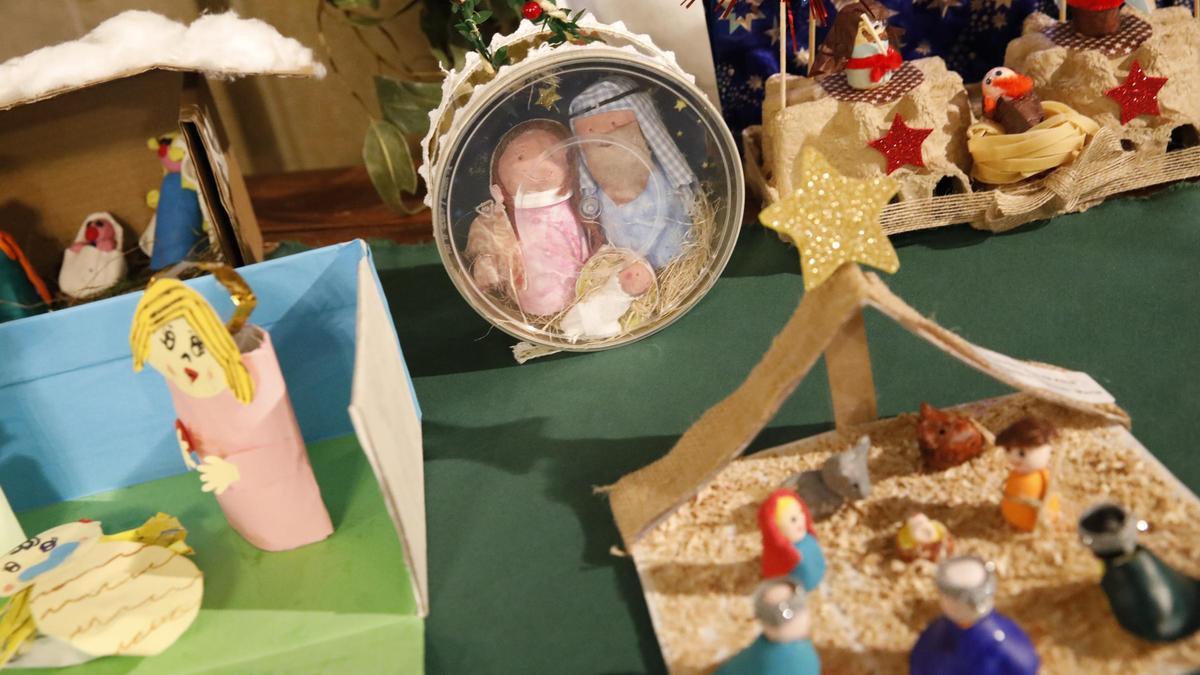 Belén infantil en Somió