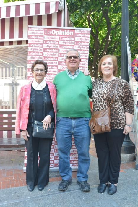 Ambiente y Photocall en la Plaza de las Flores