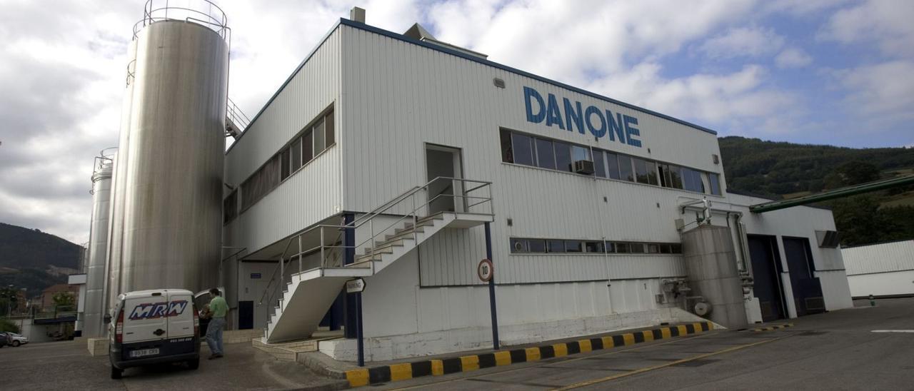 La fábrica de Danone en Salas.