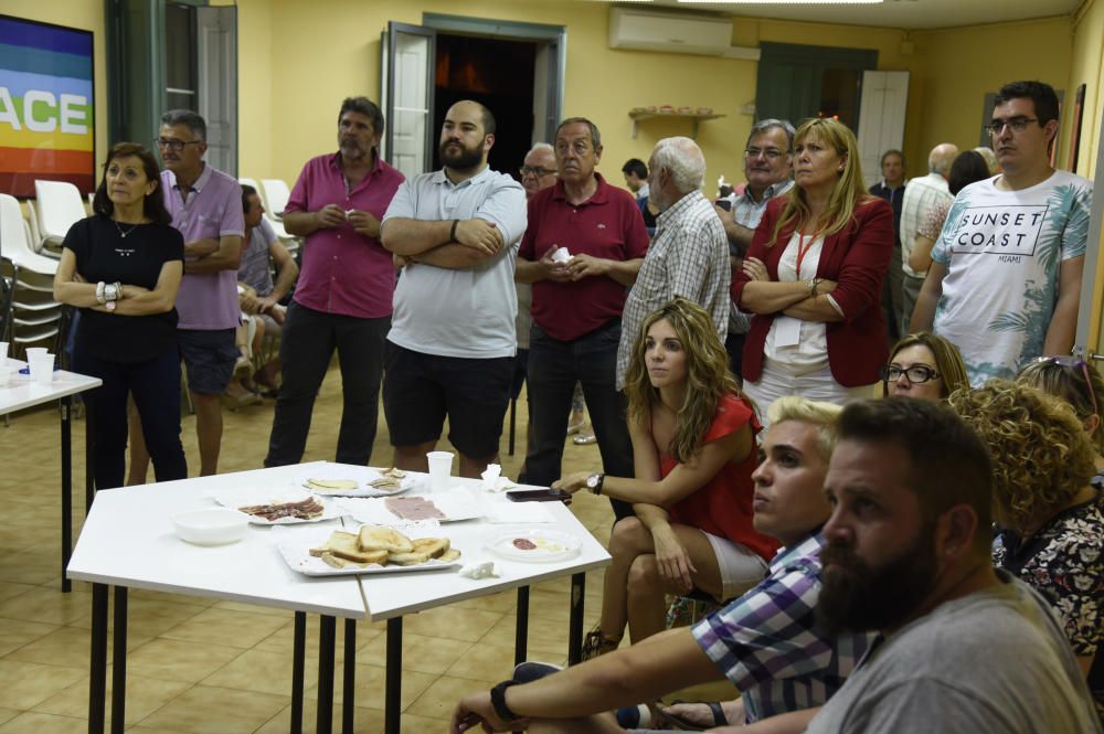 Seu del PSC a Manresa durant les eleccions generals del 26J