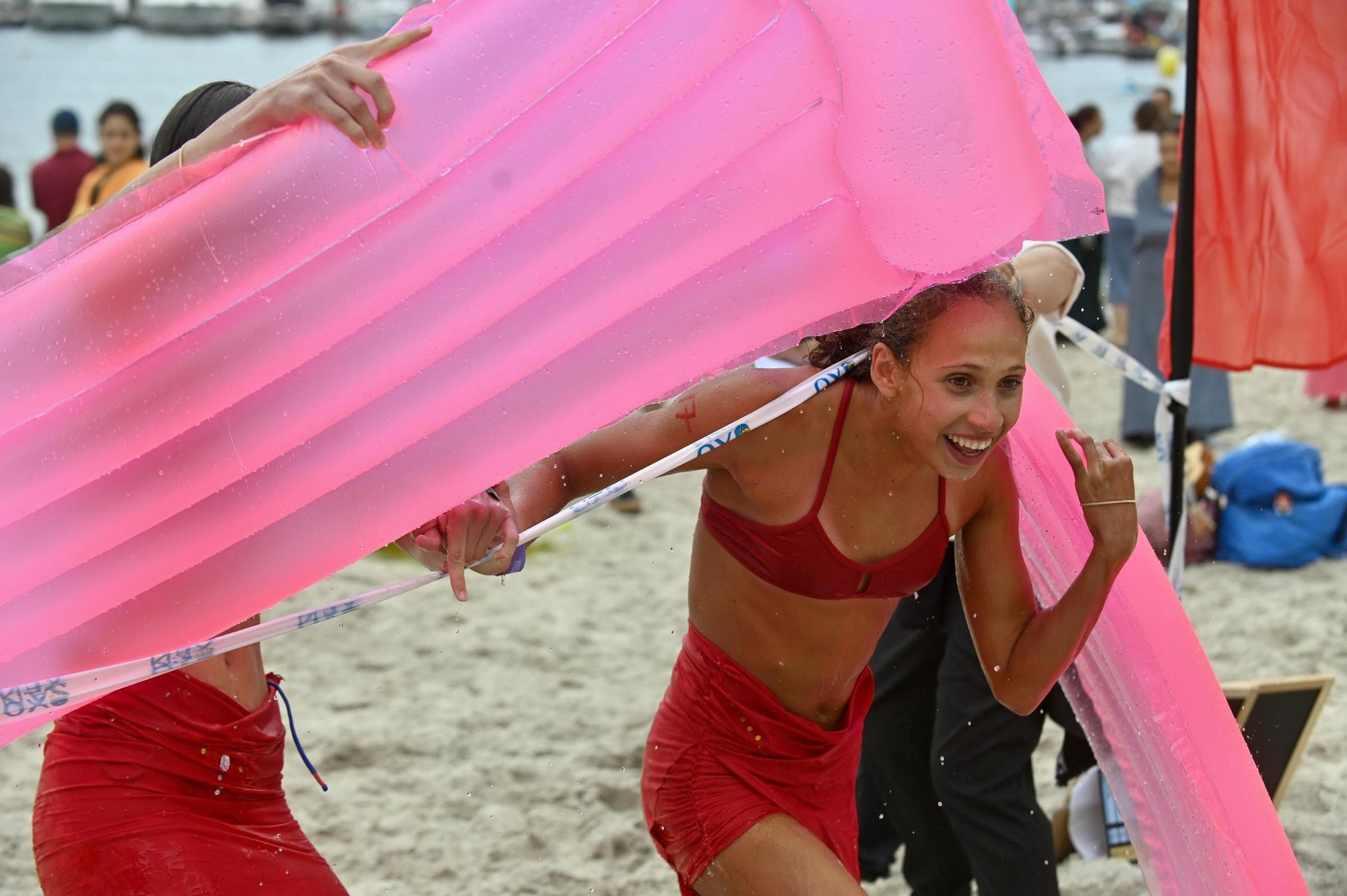 Las imágenes del Campeonato Mundial de Colchonetas en Sanxenxo