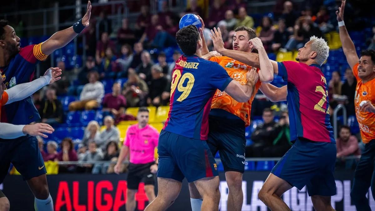 Imagen del Bar?a - Benidorm de la primera vuelta en el Palau