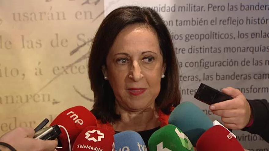 Margarita Robles señala que los abucheos a Sánchez en el desfile son una "falta de respeto"