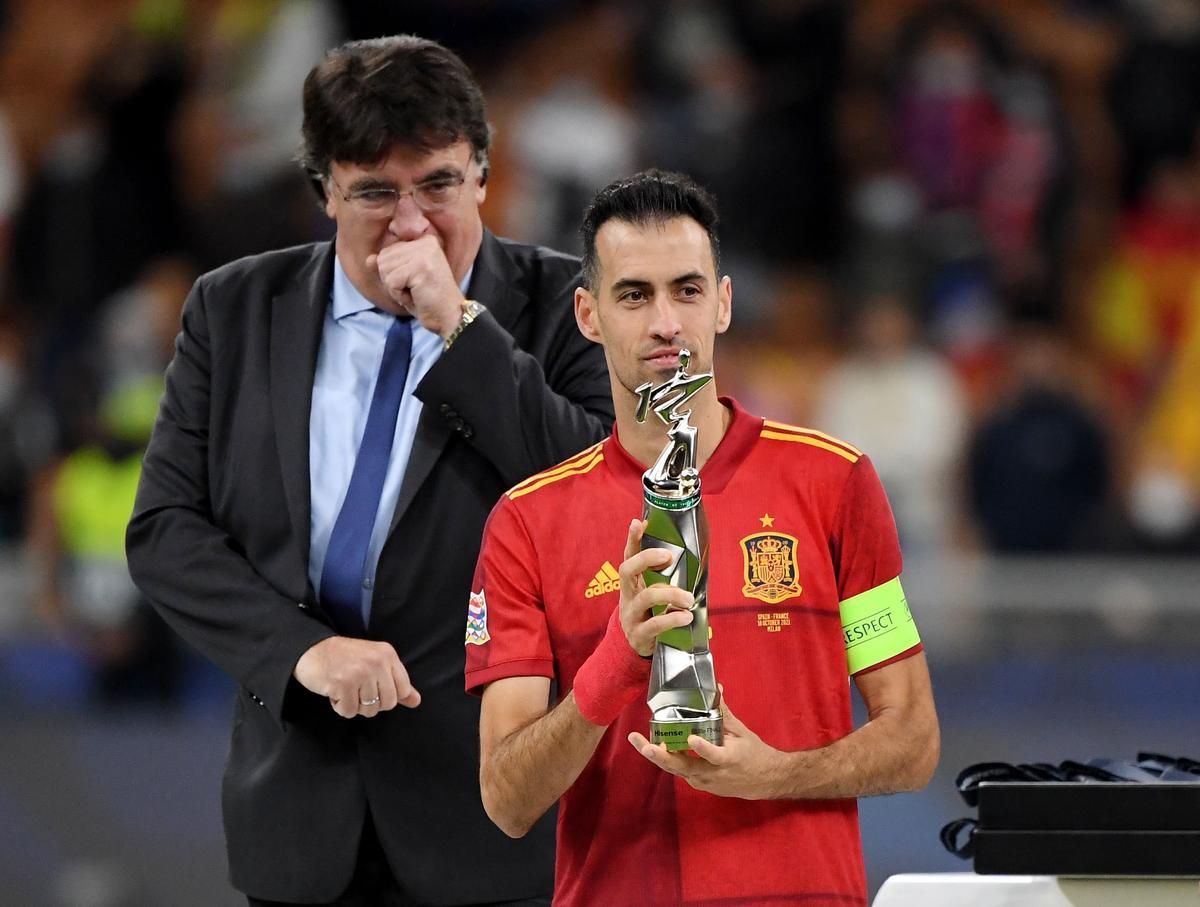 Busquets, MVP de la Nations League