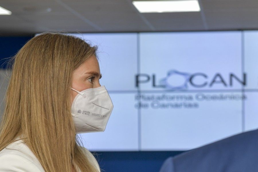 La secretaria de Estado de Energía, Sara Aagesen, visita la Plocan