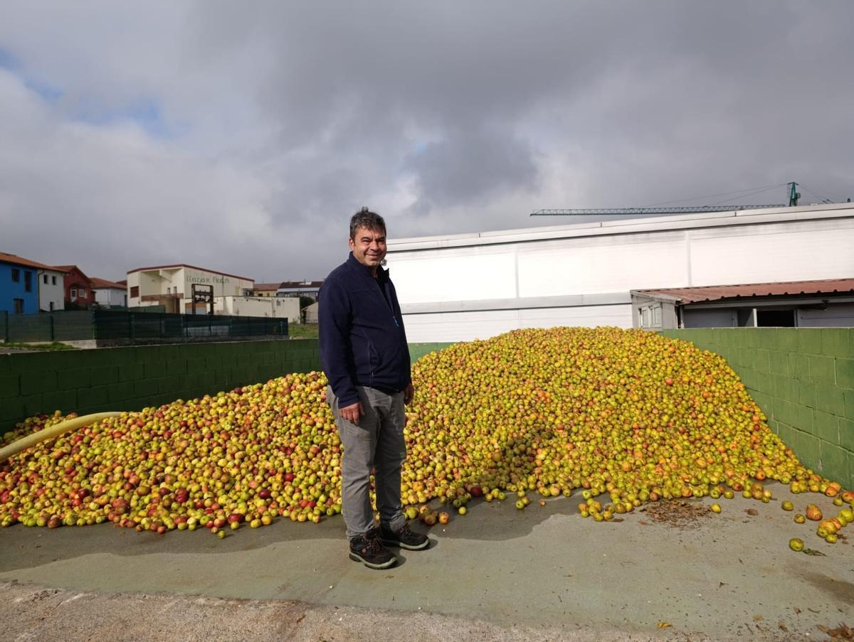 Javier Ramos, en Sidra Fran