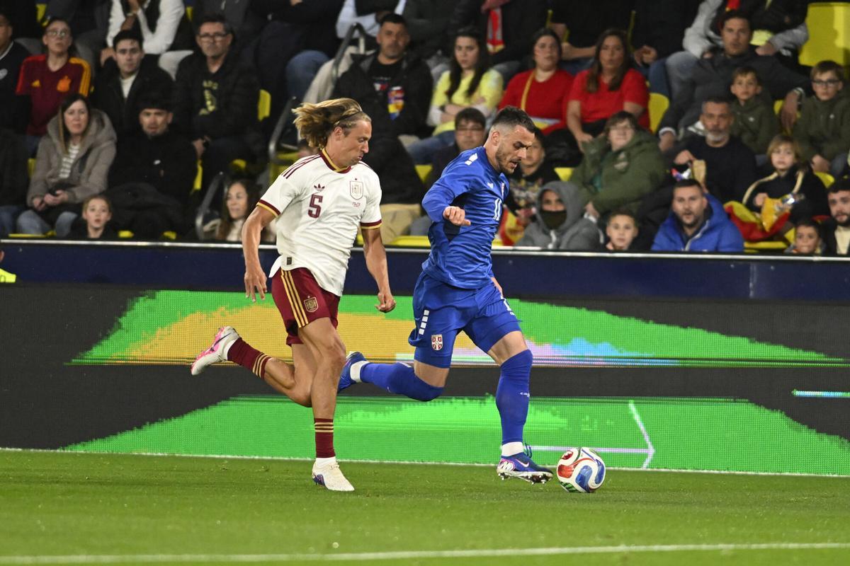 Amistoso: España - Serbia, en imágenes.
