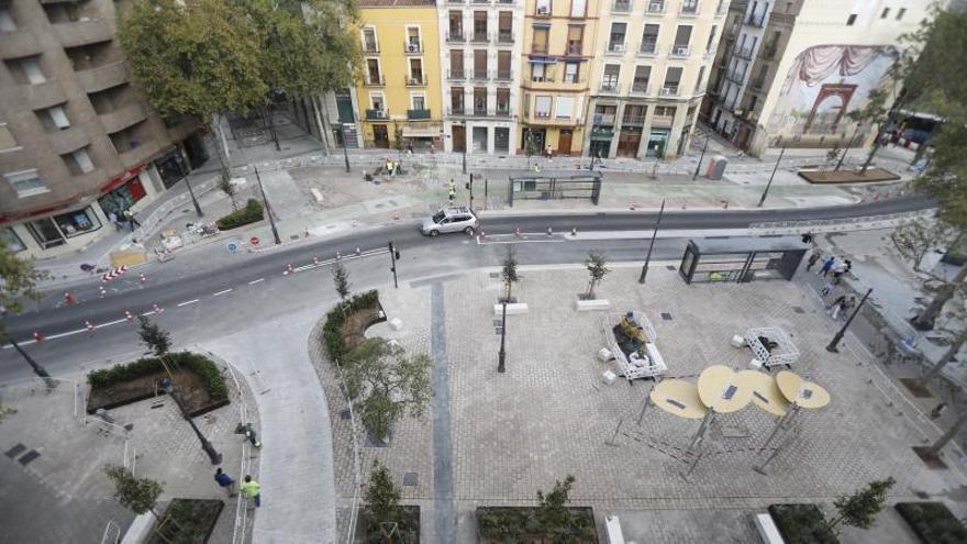 Ya es oficial: una céntrica plaza de Zaragoza reabre este viernes tras un año en obras