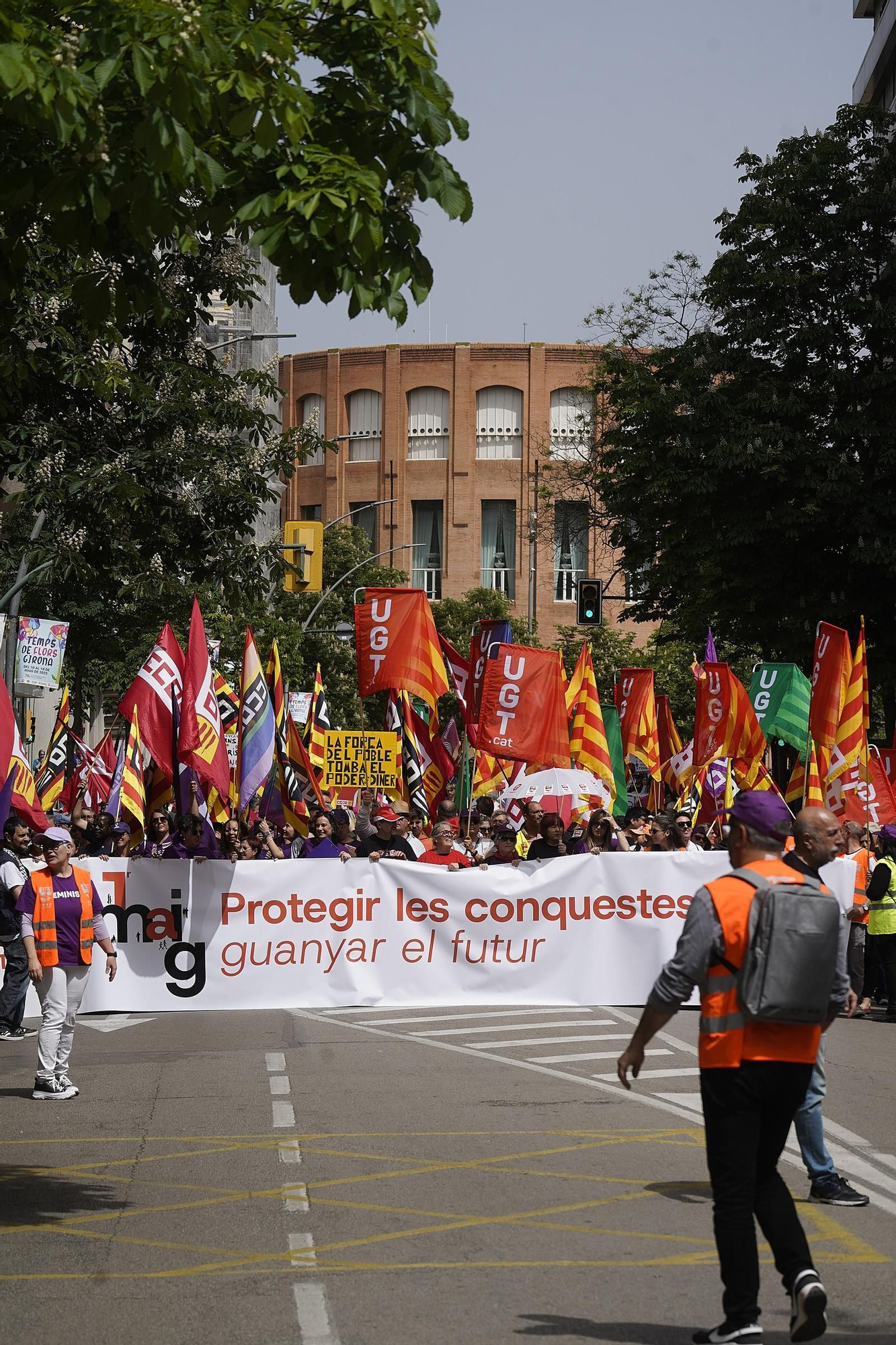 El sindicalisme gironí reclama reduir la jornada i fenar els accidents laborals