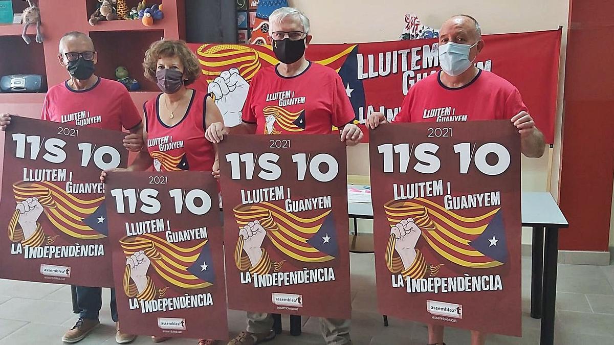 Presentació de la diada de l’11-S a Berga | GUILLEM CAMPS