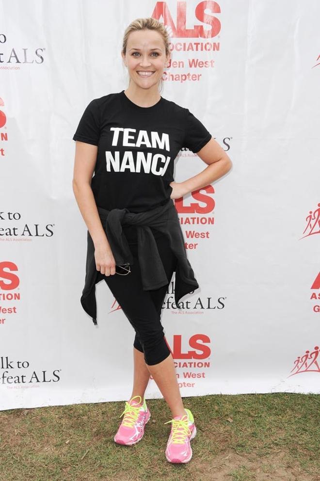 Reese Witherspoon y sus amigas organizan una caminata para luchar contra la ELA