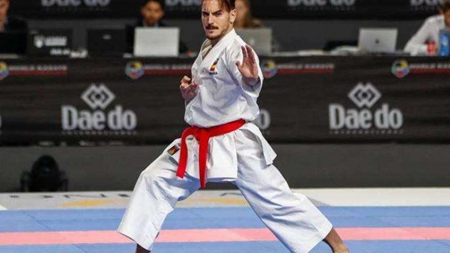 El malagueño Damián Quintero, actual subcampeón del mundo y campeón de Europa de kata, busca revalidar el oro europeo.