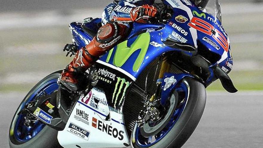 Jorge Lorenzo amb la &#039;pole position&#039; va mostrar el seu gran moment