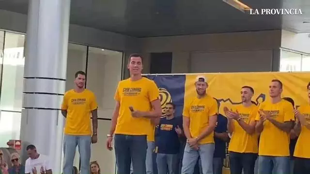 Presentación del CB Gran Canaria en Alisios