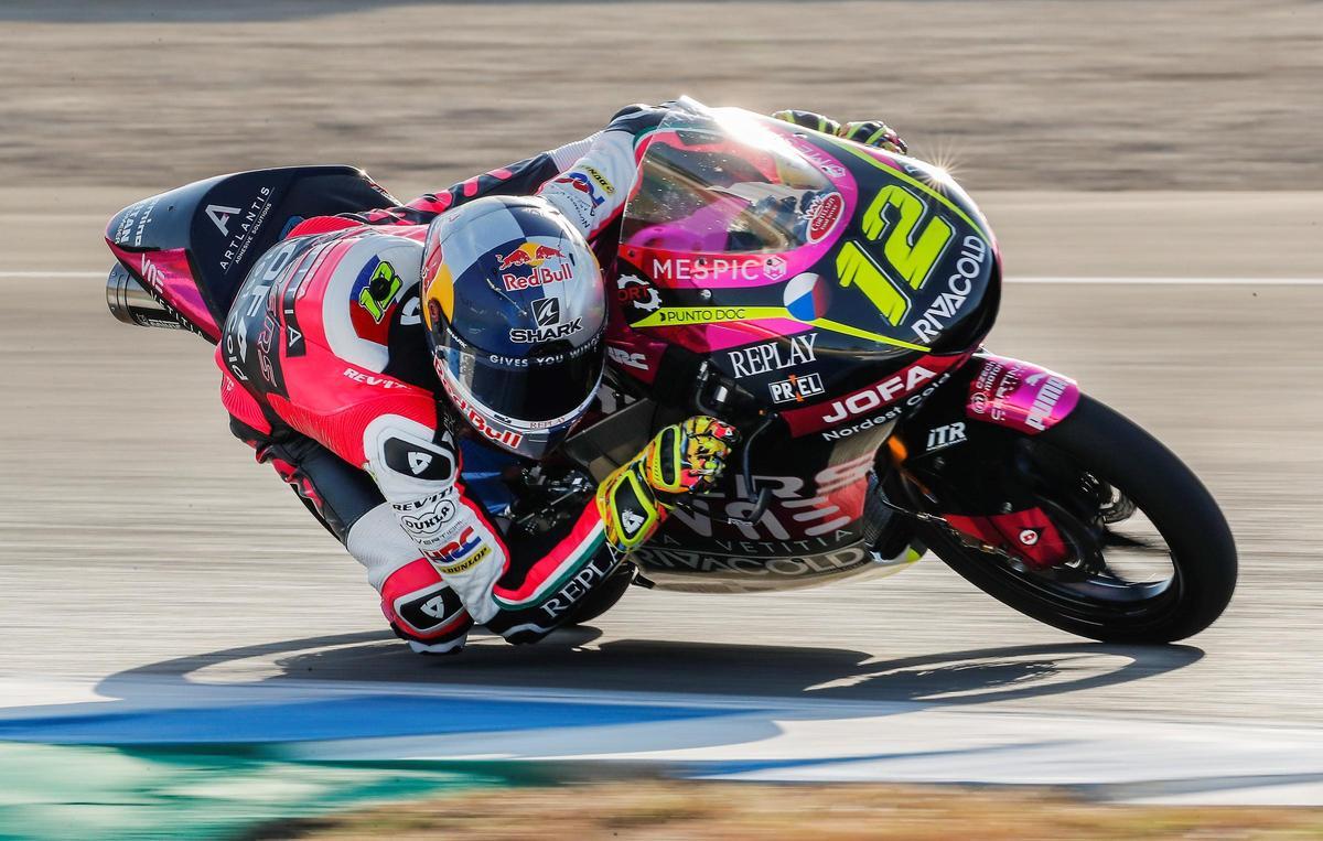 El piloto checho Filip Salac.