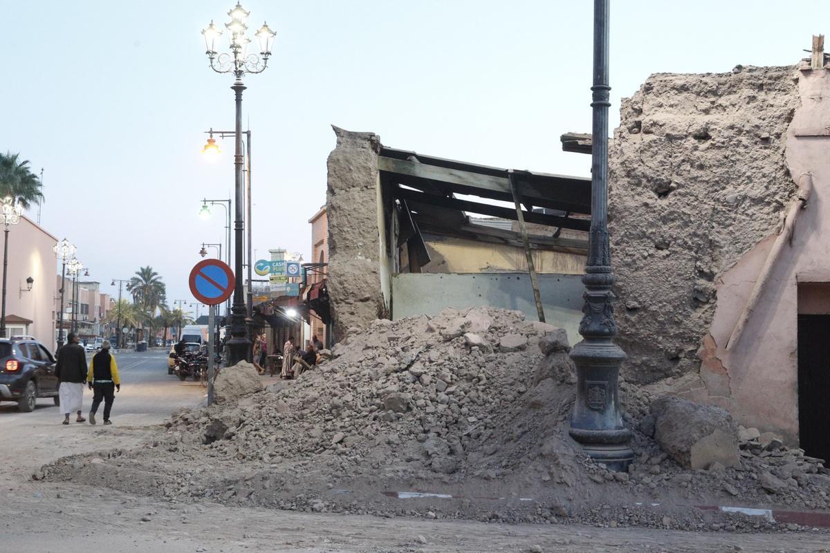 Terremoto en Marruecos con cientos de muertos, en imágenes Terremoto en Marruecos con cientos de muertos, en imágenes