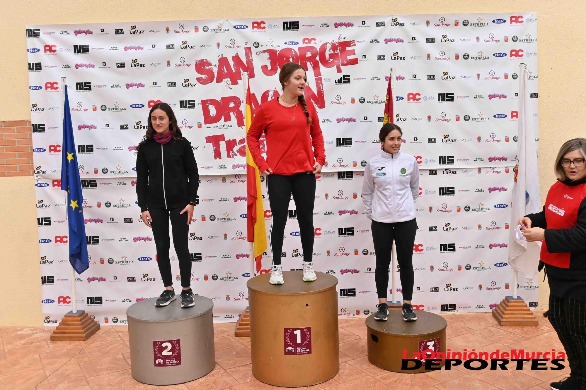 FOTOS: los podios de la San Jorge Dragon Trail