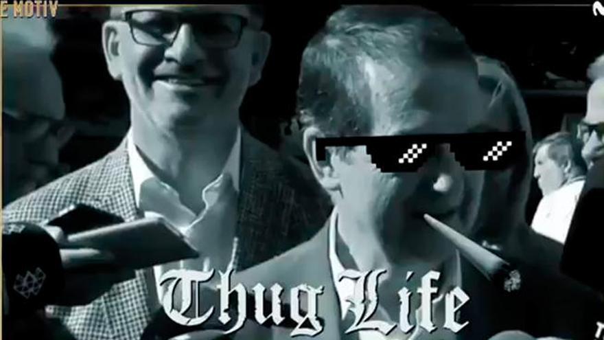 Abel Caballero, &quot;Thug Life&quot;. // Late Motiv