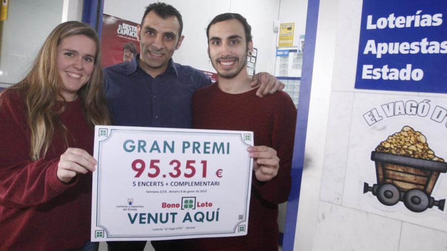 L&#039;administració de loteria de l&#039;estació de tren de Girona reparteix 102.000 euros