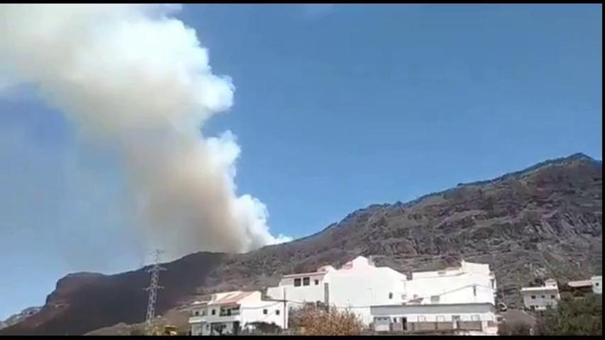 Incendio en Gran Canaria