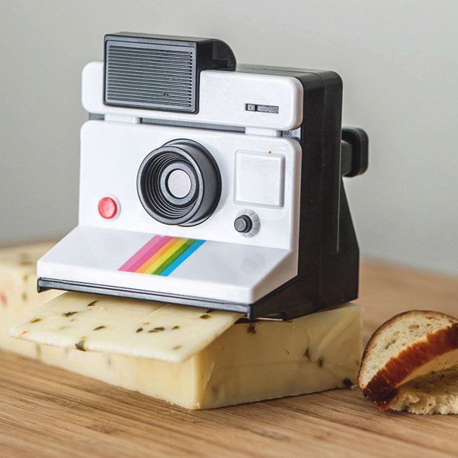 15 regalos foodies: cortador de queso Polaroid