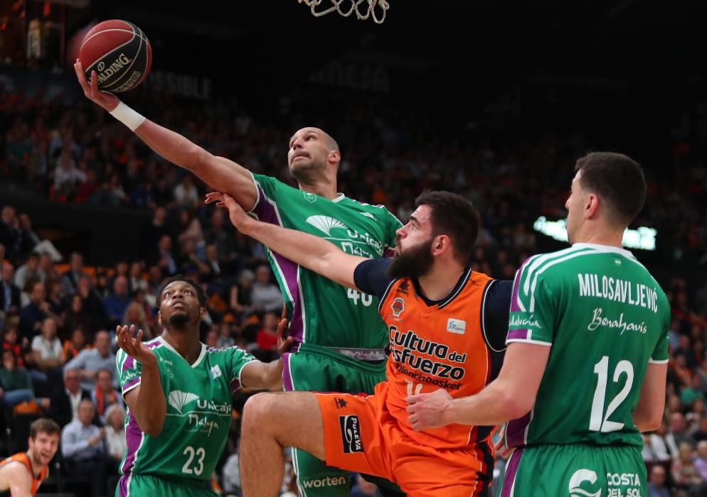 Valencia Basket - Unicaja, en imágenes