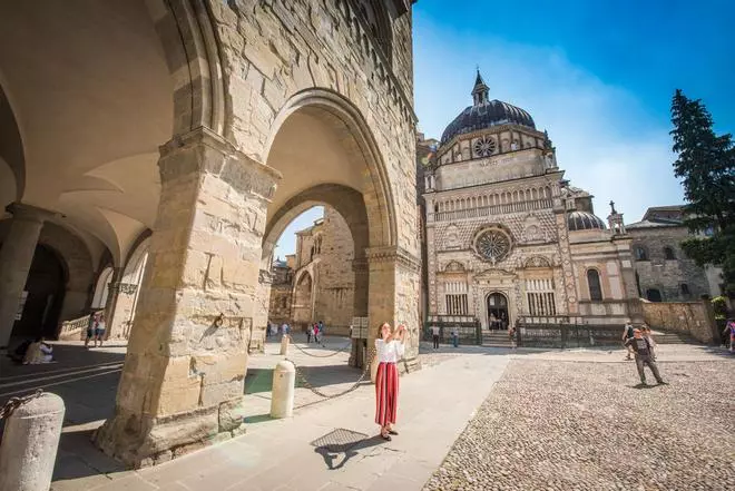 La Città Alta de Bérgamo, paseo por uno de los centros históricos más bellos de Italia