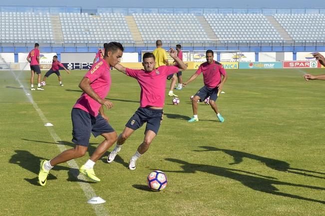 Entrenamiento de la UD Las Palmas en Maspalomas