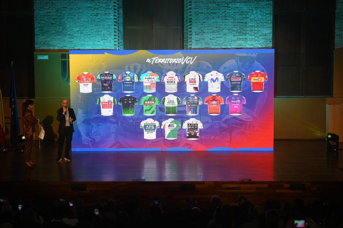 Presentación de los maillots