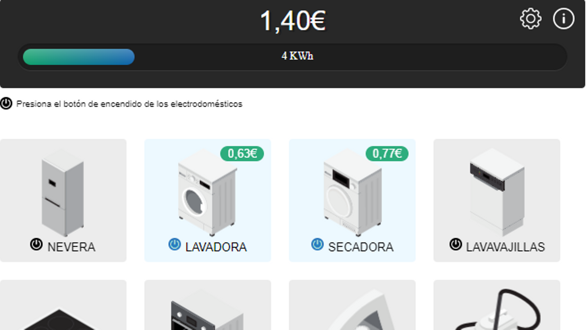 ¿Quant estan gastant les llars catalanes en llum? El gràfic interactiu que explica el que consumeix cada electrodomèstic segons el tram horari