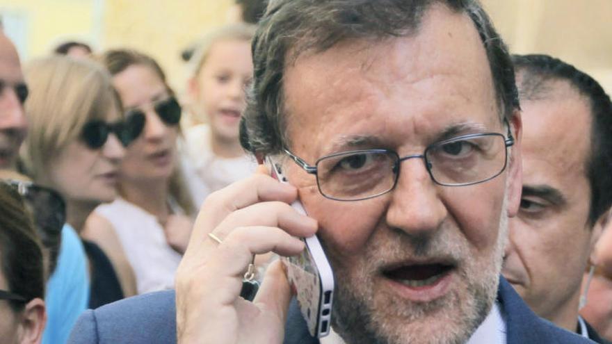 Rajoy durante su visita a Jerez de la Frontera.