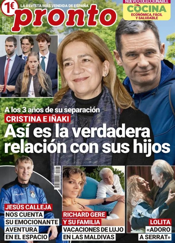 Portada de la revista PRONTO del 3 de marzo de 2025