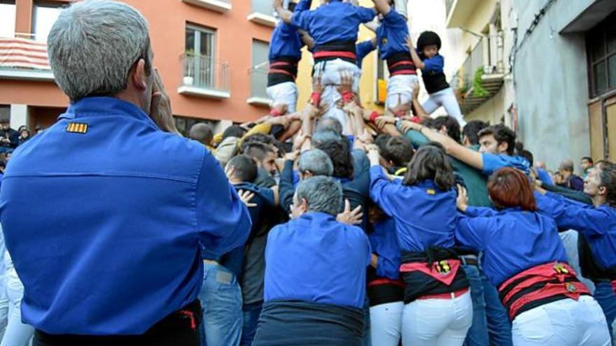 Els castellers de Berga actuaran dissabte a l&#039;inici de la marxa Som