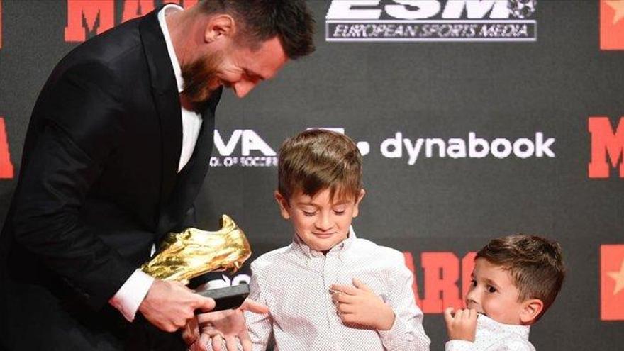 Messi atribuye a sus compañeros el mérito de sus seis Botas de oro