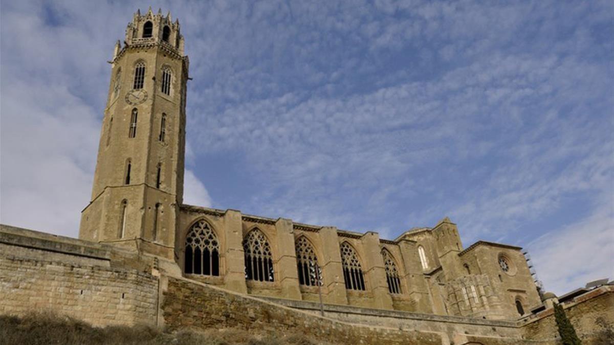 Imagen de la Seu Vella de Lleida.