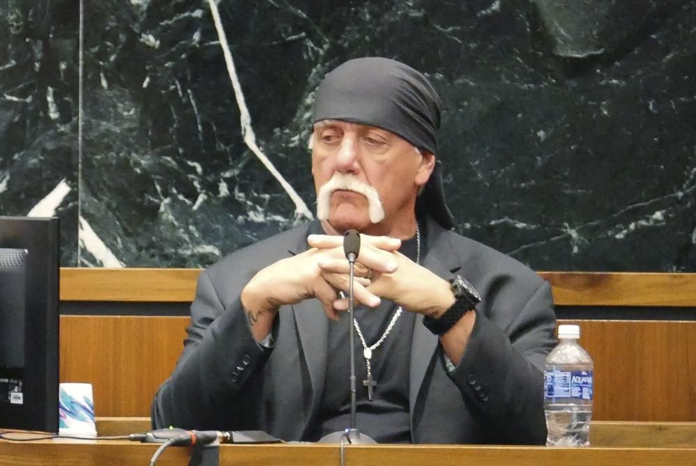 Professional wrestler Hulk Hogan testifies in ...