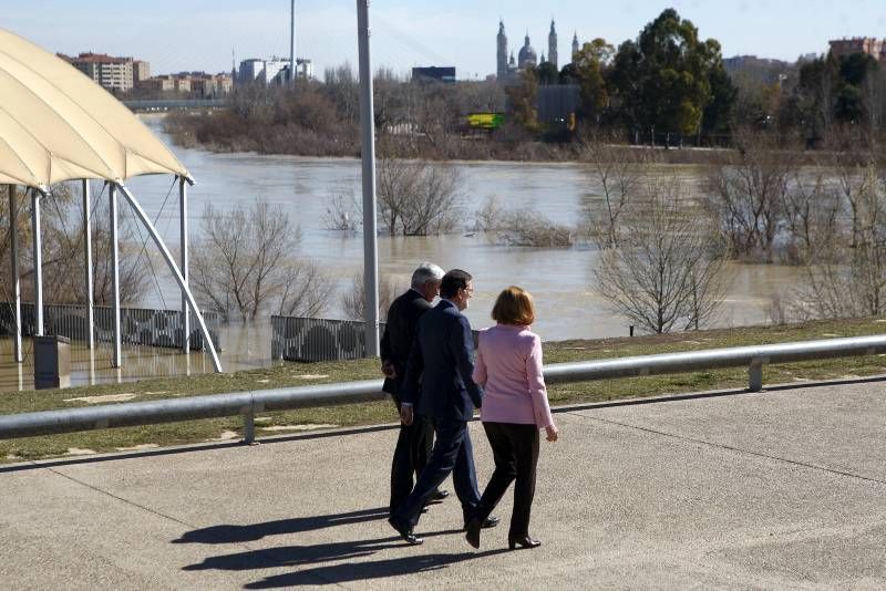 Fotogalería de la visita de Rajoy a la ribera del Ebro