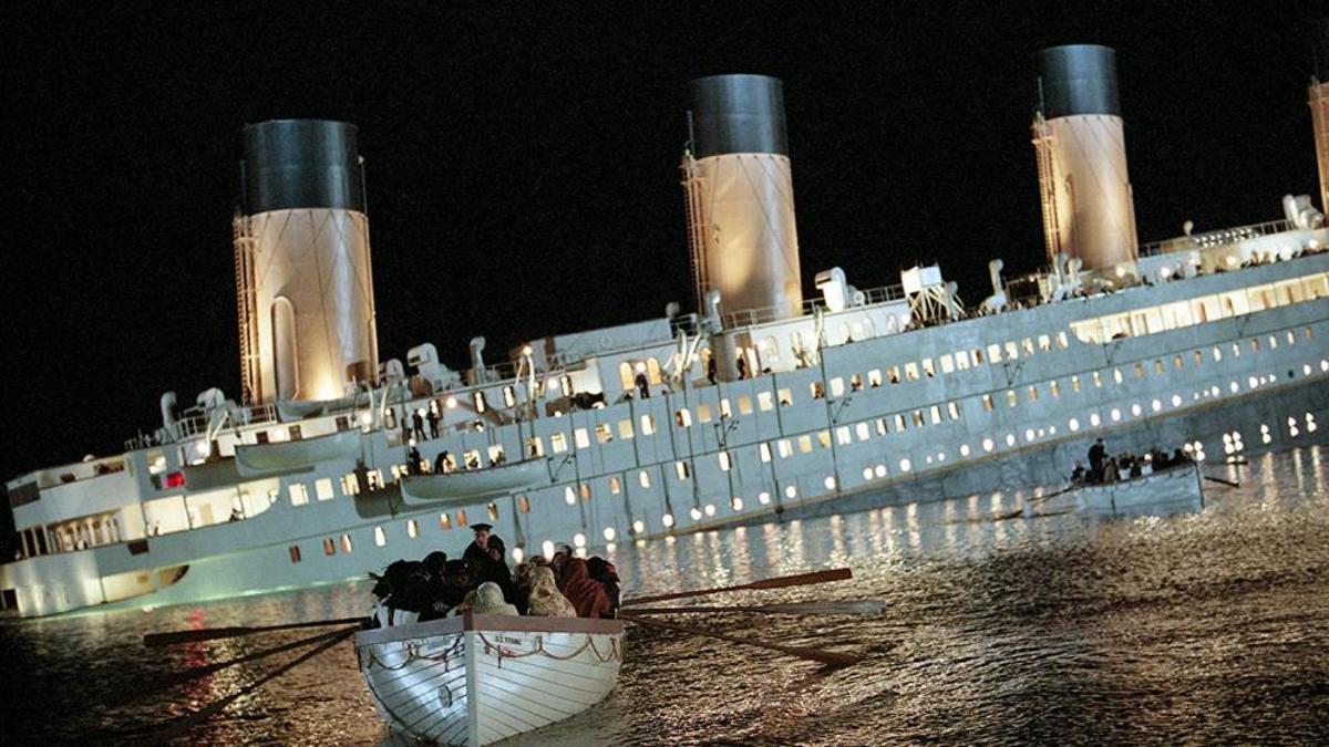 Fotograma de la película Titanic