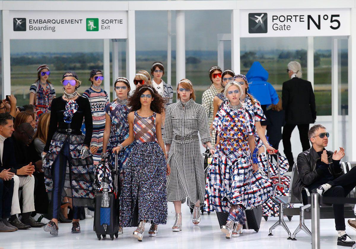 PFW: Chanel Primavera/Verano 2015, el aeropuerto de Karl Lagerfeld