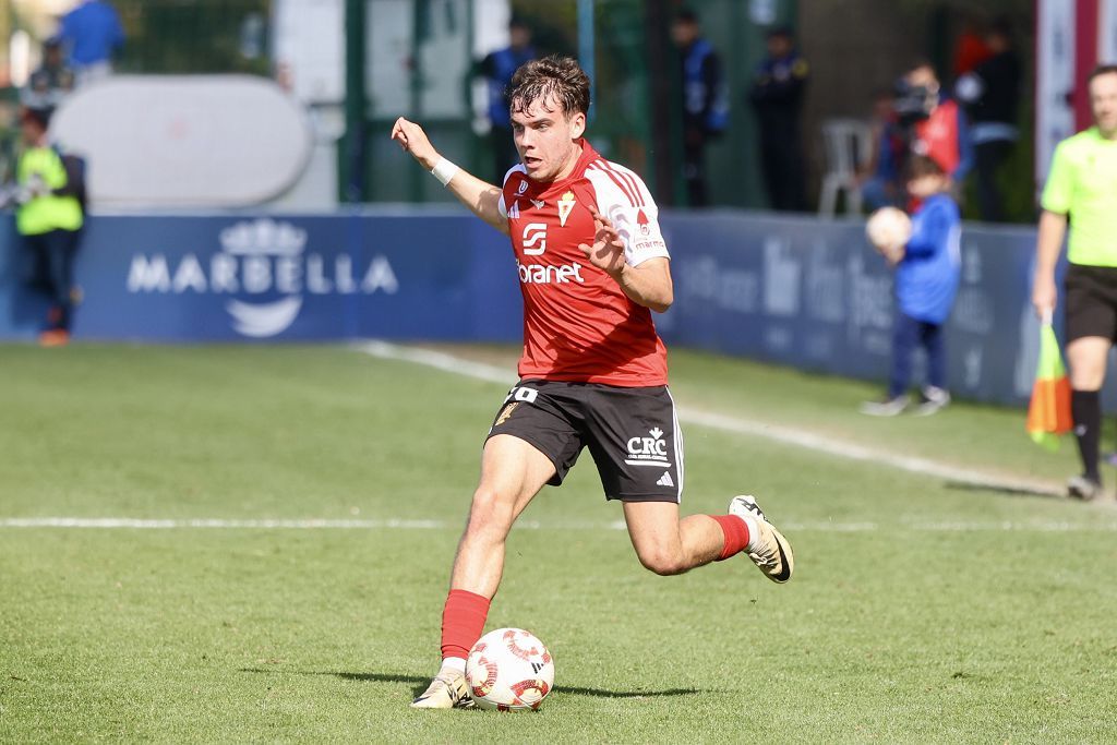 Las mejores imágenes de la goleada del Real Murcia al Marbella