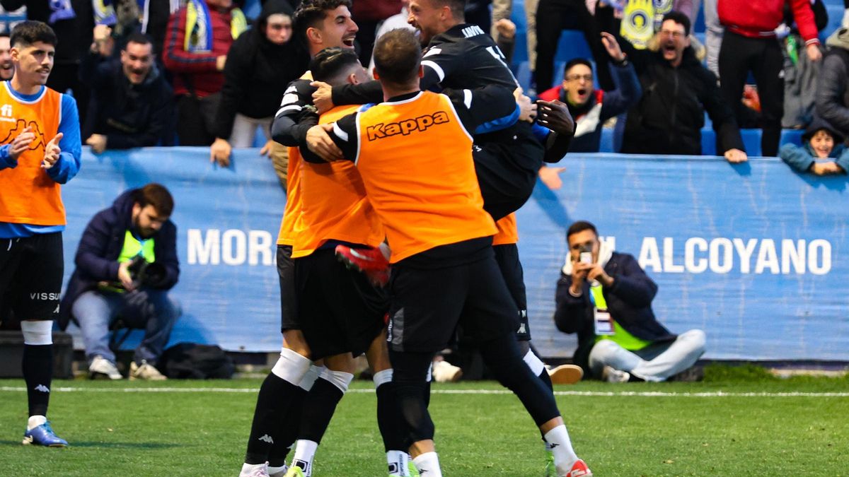 Las mejores imágenes del partido Alcoyano Hércules