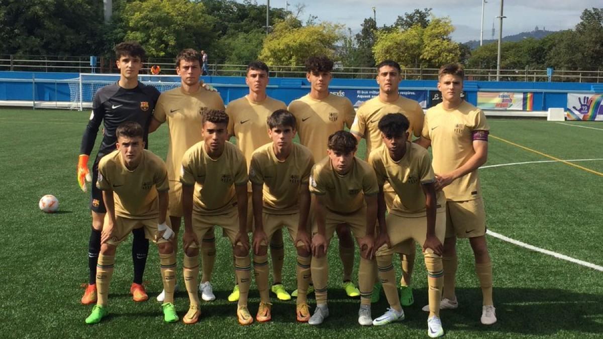 El Juvenil A del Barça cedió los primeros puntos de la temporada