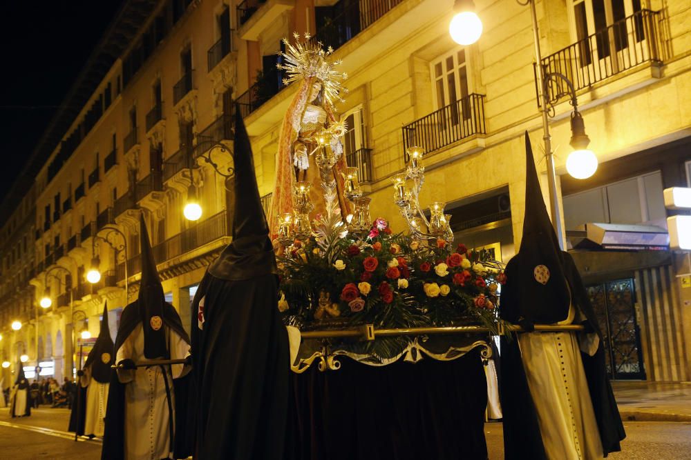 Büßerprozession am Palmsonntag in Palma de Mallorca